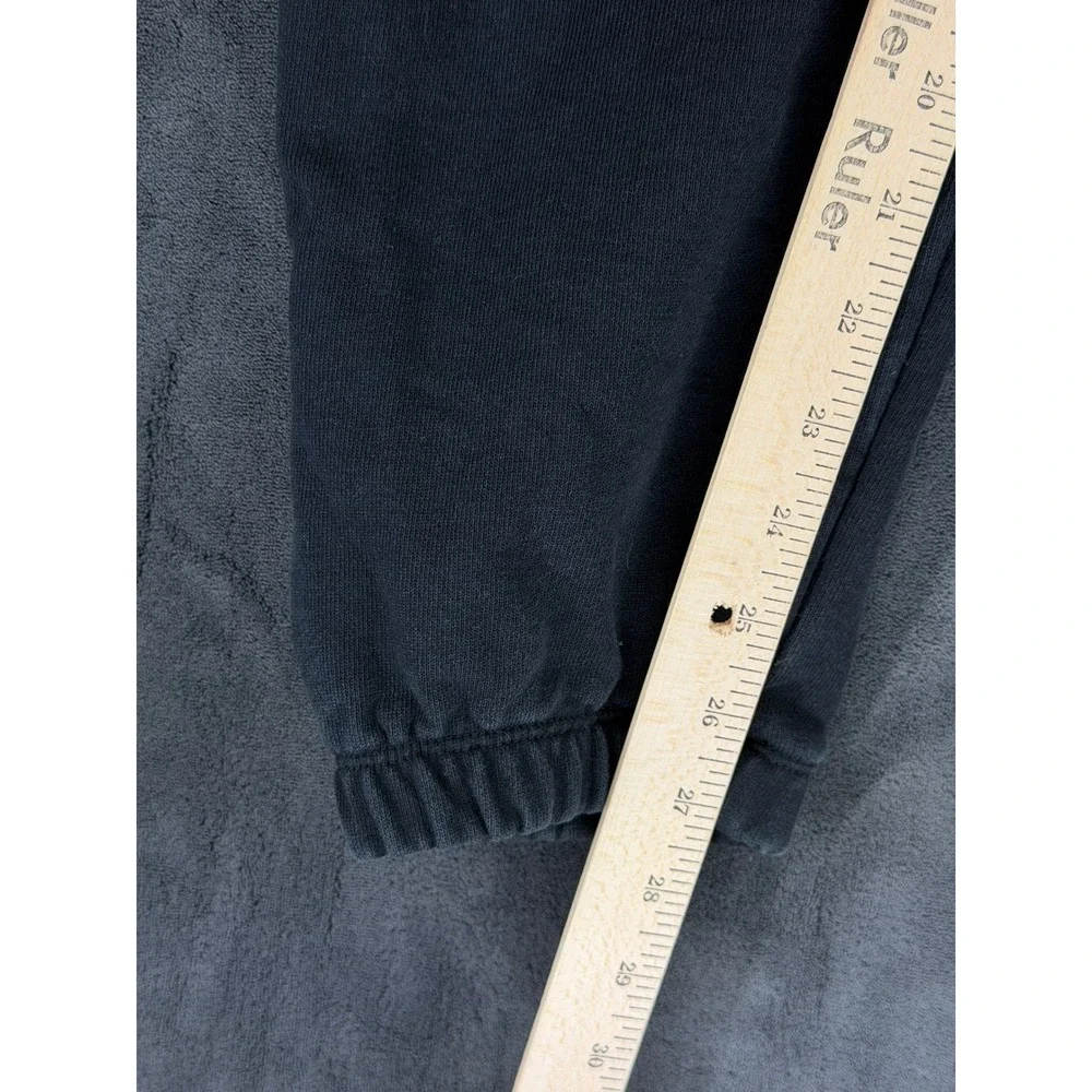 Jordan‎ Flight Fleece Pants Mens Large Black Washed Joggers DQ7468-010 Cotton
